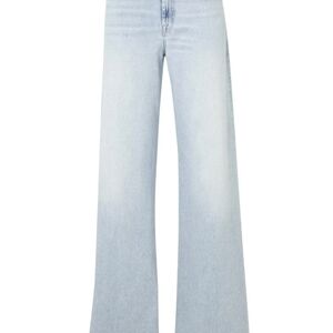 7 For All Mankind Light Blue Wide-Leg Jeans